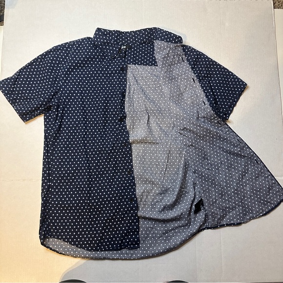 Uniqlo Blue button up Shirt - Picture 3 of 6
